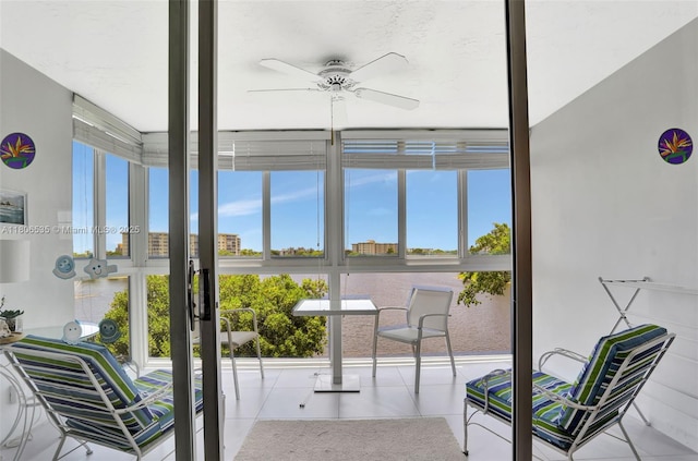 3091 N Course Dr Unit 502, Pompano Beach, FL 33069 - sunroom with a water view
