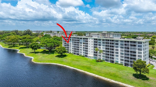 3091 N Course Dr Unit 502, Pompano Beach, FL 33069 - view of apartment building / complex featuring a water view
