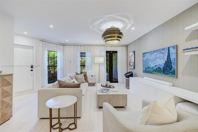 725 Biltmore Ct, Coral Gables, FL 33134 - living room with recessed lighting