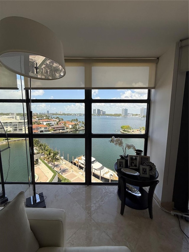 1000 Island Blvd Unit 911, Aventura, FL 33160 - balcony with a water view