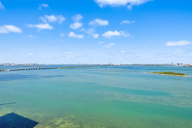 725 NE 22nd St Unit Ph3C, Miami, FL 33137 - water view with a notable bridge