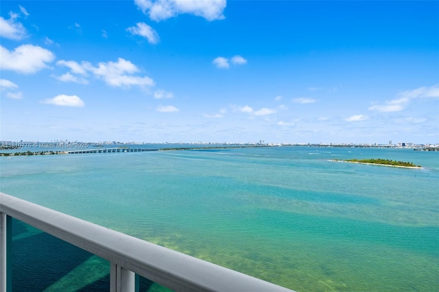 725 NE 22nd St Unit Ph3C, Miami, FL 33137 - water view featuring a notable bridge