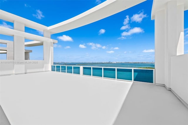725 NE 22nd St Unit Ph3C, Miami, FL 33137 - balcony with a water view