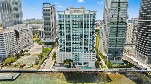725 NE 22nd St Unit Ph3C, Miami, FL 33137 - city view featuring a large body of water
