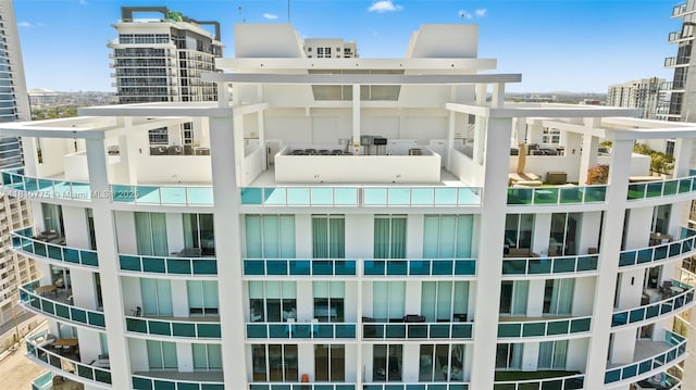 725 NE 22nd St Unit Ph3C, Miami, FL 33137 - view of apartment building / complex featuring a city view