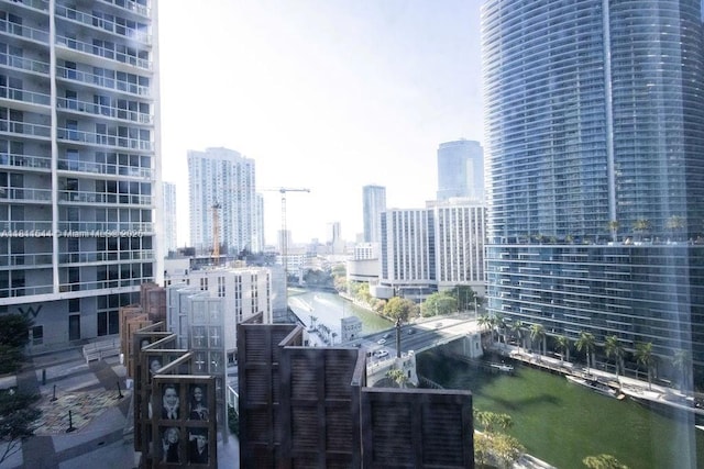 475 Brickell Ave Unit 1715, Miami, FL 33131 - city view featuring a notable bridge and a nearby body of water