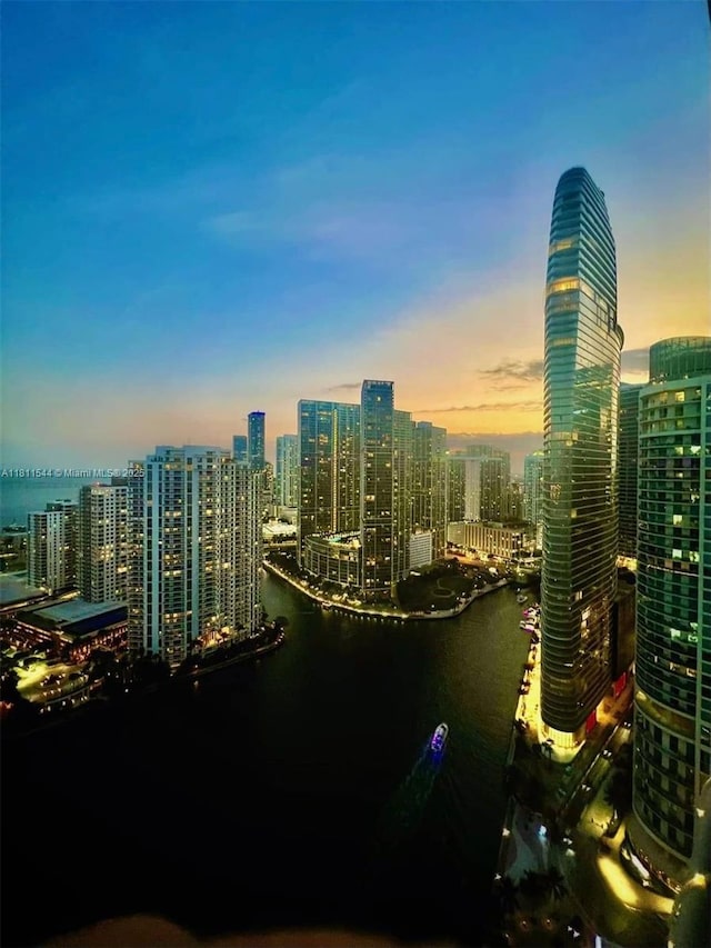 475 Brickell Ave Unit 1715, Miami, FL 33131 - city view featuring a large body of water