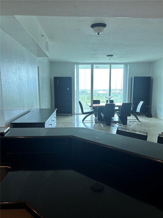 14951 Royal Oaks Ln Unit 1804, North Miami, FL 33181 - kitchen featuring expansive windows