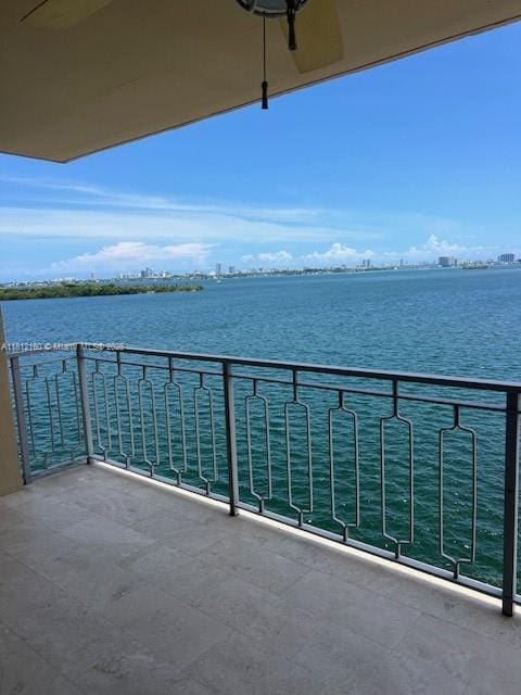 11111 Biscayne Blvd Unit 8C, Miami, FL 33181 - balcony with a water view