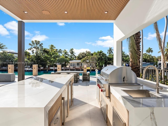 401 Bontona Ave, Fort Lauderdale, FL 33301 - view of patio / terrace featuring an outdoor pool