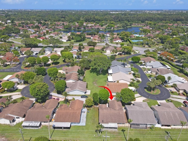 10 Afton Pl, Boynton Beach, FL 33426 - view of property location with a large body of water and nearby suburban area