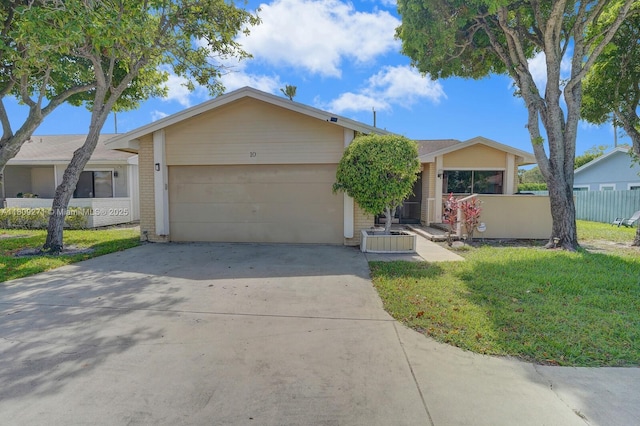 10 Afton Pl, Boynton Beach, FL 33426 - ranch-style home with a garage and driveway