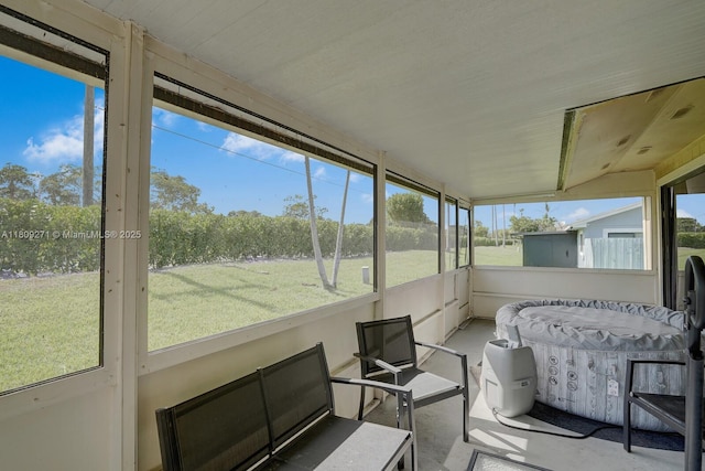 10 Afton Pl, Boynton Beach, FL 33426 - sunroom with plenty of natural light