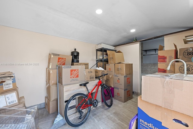 5808 Polk St, Hollywood, FL 33021 - full bath with tiled shower, toilet, vanity, and tile walls