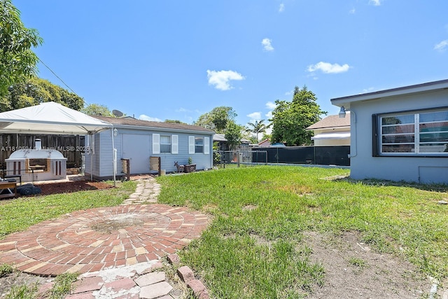 5808 Polk St, Hollywood, FL 33021 - view of yard featuring a patio