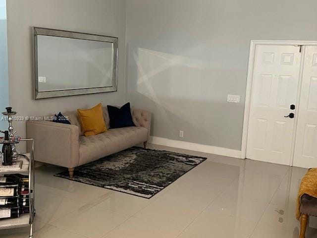 1020 Silktree Ln, Weston, FL 33327 - living area with tile patterned floors