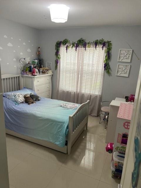1020 Silktree Ln, Weston, FL 33327 - bedroom with light tile patterned floors
