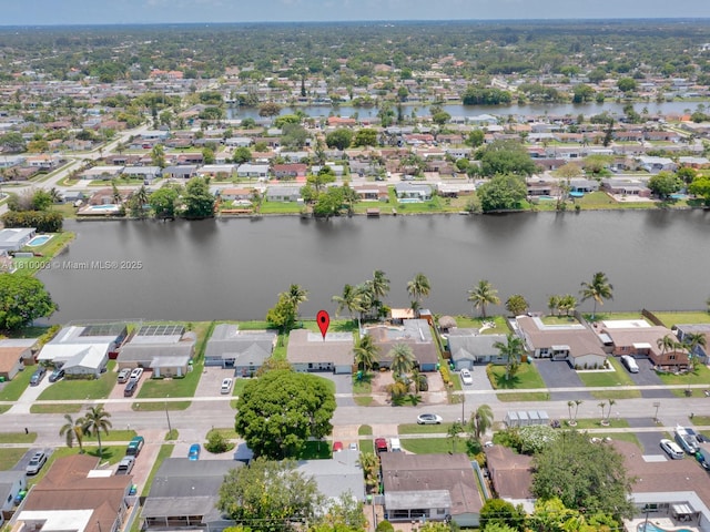 11610 NW 32nd Mnr, Sunrise, FL 33323 - aerial overview of property's location with nearby suburban area and a nearby body of water