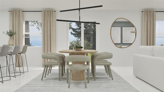 17372 SW 285th St, Miami, FL 33030 - dining room with tile patterned flooring and baseboards