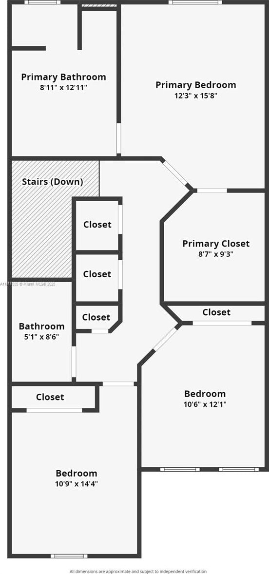 221 SW 159th Way, Pembroke Pines, FL 33027 - floor plan / room layout