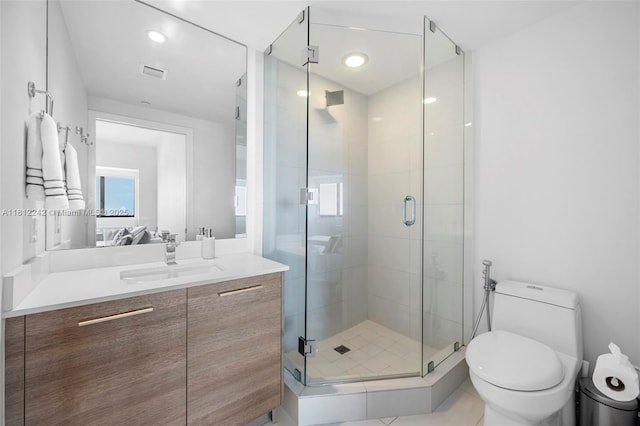 650 NE 32nd St Unit 2502, Miami, FL 33137 - ensuite bathroom featuring vanity and a shower stall