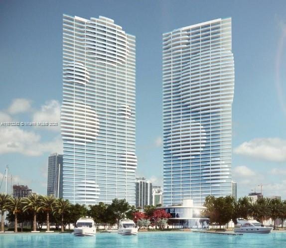 650 NE 32nd St Unit 2502, Miami, FL 33137 - view of pool with a city view