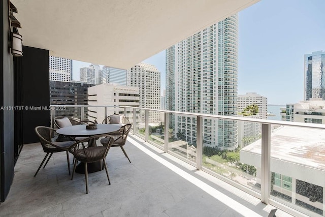 1010 Brickell Ave Unit 1501, Miami, FL 33131 - balcony with a city view