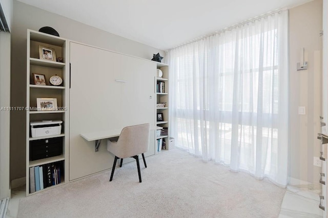 1010 Brickell Ave Unit 1501, Miami, FL 33131 - home office with carpet floors