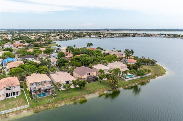 5064 SW 164th Ave, Miramar, FL 33027 - aerial perspective of suburban area with a large body of water