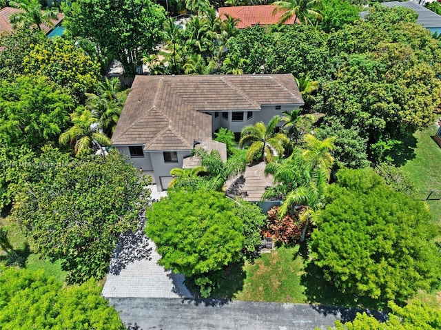8205 SW 171st Ter, Palmetto Bay, FL 33157 - aerial view of property and surrounding area