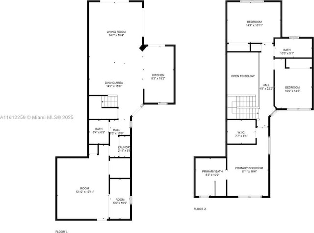 21024 NE 34th Ct, Aventura, FL 33180 - floor plan / room layout
