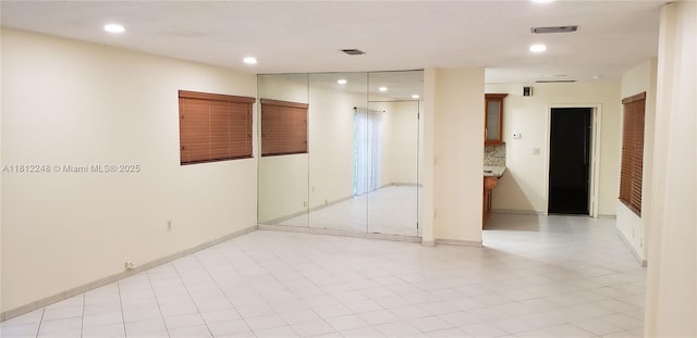 1240 La Mancha Ave, Coral Gables, FL 33134 - unfurnished room with recessed lighting and baseboards