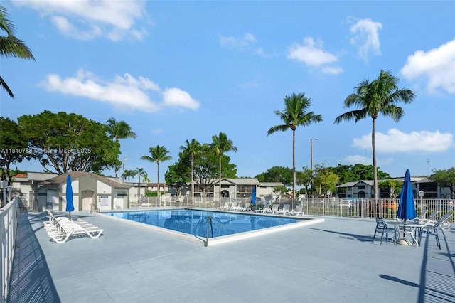 469 NE 207th Ln Unit 205, Miami, FL 33179 - community pool with a patio area