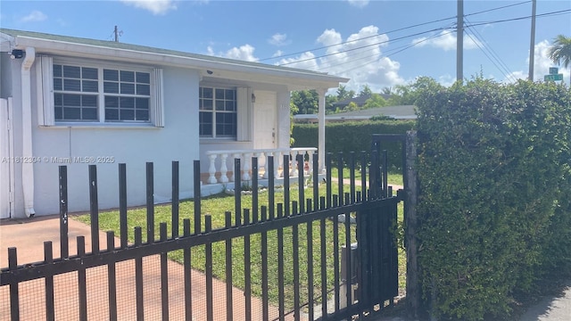 3351 SW 28th St, Miami, FL 33133 - view of front facade with stucco siding