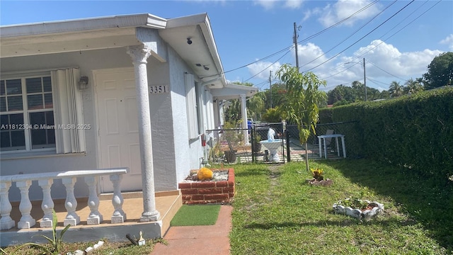 3351 SW 28th St, Miami, FL 33133 - view of property exterior with stucco siding