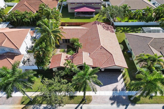 14520 SW 37th St, Miramar, FL 33027 - aerial perspective of suburban area