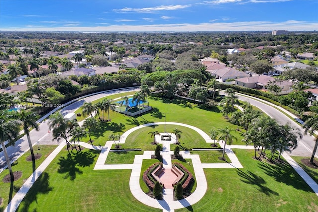 14520 SW 37th St, Miramar, FL 33027 - aerial view of residential area featuring a pool area