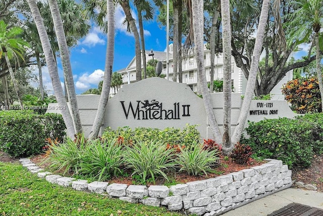 1709 Whitehall Dr Unit 401, Davie, FL 33324 - view of community sign