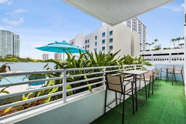 1723 SW 2nd Ave Unit 502, Miami, FL 33129 - balcony with a view of city