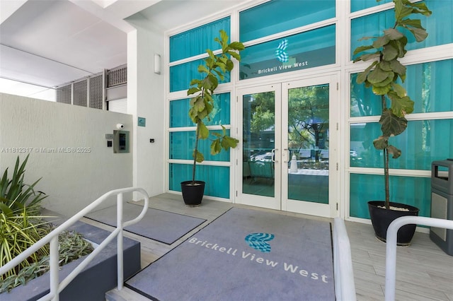 1723 SW 2nd Ave Unit 502, Miami, FL 33129 - doorway to property with french doors