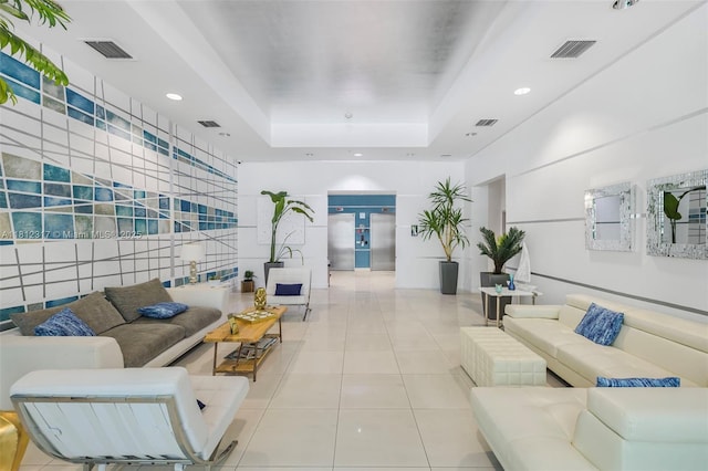1723 SW 2nd Ave Unit 502, Miami, FL 33129 - building lobby with recessed lighting