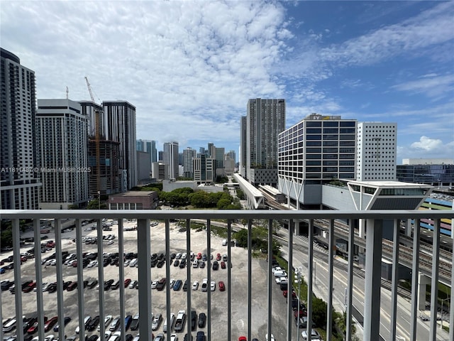 850 N Miami Ave Unit W-1903, Miami, FL 33136 - balcony featuring a view of skyline
