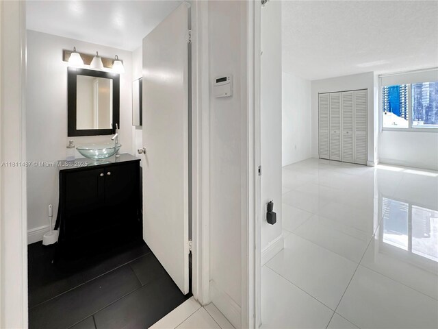 850 N Miami Ave Unit W-1903, Miami, FL 33136 - bathroom featuring vanity and tile patterned flooring