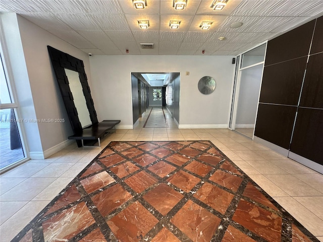 850 N Miami Ave Unit W-1903, Miami, FL 33136 - corridor featuring inlaid floor details and baseboards