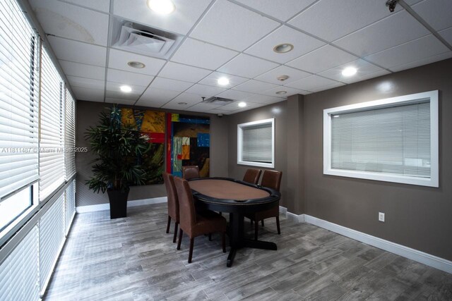 850 N Miami Ave Unit W-1903, Miami, FL 33136 - dining room with baseboards and wood finished floors