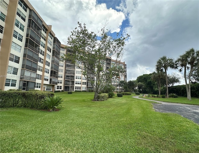 1100 NW Saint Charles Pl Unit 411, Pembroke Pines, FL 33026 - surrounding community with a lawn