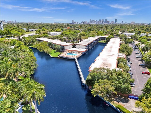 1775 N Andrews Sq Unit 104W, Fort Lauderdale, FL 33311 - bird's eye view of city skyline and a tree filled landscape