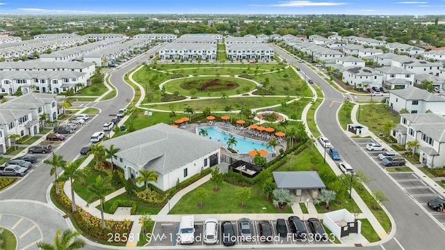 28581 SW 132nd Ct, Homestead, FL 33033 - drone / aerial view of a pool