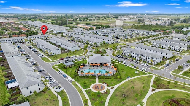 28569 SW 132nd Ct, Homestead, FL 33033 - drone / aerial view of a pool