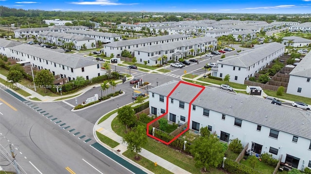 28569 SW 132nd Ct, Homestead, FL 33033 - aerial view of residential area featuring property boundaries highlighted